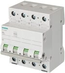 Siemens 5TL Trennschalter 4-polig DIN-Hutschiene 63A 3-phasig
