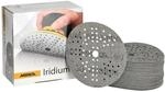 Mirka Schleifpapier Iridium &Oslash; 125 mm Klett 89-Loch Korn 60 50 Stk 