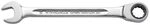 STAHLWILLE 17F 8 Ratschen-Ringmaulschl&uuml;ssel 8 mm l Flache Ringseite l extrem