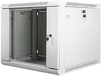 lanberg WF01-6609-10S Rack Cabinet 9U Wall Mounted Rack Grey