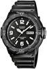 Casio Collection Herren-Armbanduhr MRW 200H 1B2VEF, schwarz/Schwarz