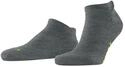 FALKE Unisex Sneakersocken Keep Warm U Sn Wolle kurz einfarbig 1 Paar, Blau Smoke