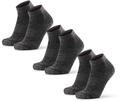 DANISH ENDURANCE Kurze Merinowolle Wandersocken, Atmungsaktiv, 3 Paar | Kurze...