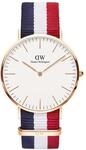 Daniel Wellington Classic Uhr 40mm Double Plated Stainless Steel (316L) Rose Gold