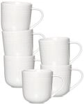 Ritzenhoff & Breker Levi Kaffeebecher 6er Set, 400 ml, Henkelbecher mit feinem