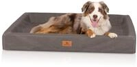 Knuffelwuff orthop&auml;disches Hundebett Austin aus Kunstleder XXL 120 x 100cm...