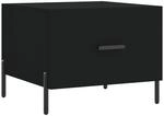 vidaXL Couchtisch Schwarz 50x50x40 cm Holzwerkstoff