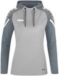JAKO Damen Kapuzensweatshirt Performance, Soft Grey/Steingrau, 36