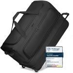 REDOLZ XL sehr gro&szlig;e Jumbo Trolley-Reisetasche mit Rollen 80 cm [Sondergr&ouml;&szlig;e]