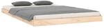 vidaXL Massivholzbett Doppelbett Bettgestell Bett Holzbett Bettrahmen Lattenrost