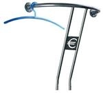 HAKU Wandgarderobe alu, Metall - Ma&szlig;e: B 54 x H 60 x T 28 cm, Style: Modern