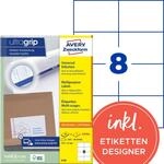 AVERY Zweckform 6138 Universal Etiketten (200 plus 40 Klebeetiketten extra, 105x74mm