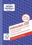AVERY Zweckform 1723 Lieferschein mit Empfangsschein (A6, 3x40 Blatt,