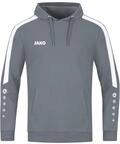 JAKO Kinder Kapuzensweatshirt Power, Steingrau, 164