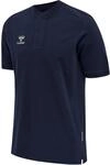 hummel Move Grid Polo blau, L Herren
