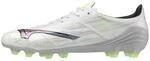 Mizuno Alpha II Pro FG P1GA256409, Men Football Boots, White, 41 EU