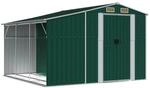 vidaXL Ger&auml;tehaus, Gartenhaus mit Schr&auml;gdach Griffe, Gartenschuppen Schuppen...