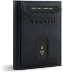 bugatti Secure Slim Mini B&ouml;rse Spezial mit RV-M&uuml;nzfach und RFID-Schutz aus...