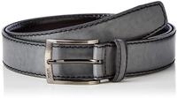 JOOP Herren 7101 COLL. 3,5 CM/NOS G&uuml;rtel,per pack Grau (Grau 32),(Herstellergr&ouml;&szlig;e: