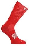 Kempa Herren Logo Classic Socken, Rot/Wei&szlig;, 41-45 EU
