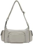 LIEBESKIND Berlin Crossbody S LILA SHEEP NATURAL steel
