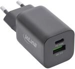 InLine USB C & USB A Netzteil 33W mit Power Delivery & Quick Charge,