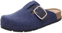 Rohde Damen Pantoffel Hausschuh Filz Clog Schnalle Memoryfu&szlig;bett D.Soave 6012