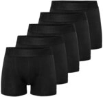Rester&ouml;ds Boxershorts Herren 5er hohe Atmungsaktivit&auml;t durch Bambus-Baumwoll