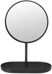 blomus Kosmetikspiegel MODO | 5-Fach Vergr&ouml;&szlig;erung | Farbe Black | 20L x 9B x...