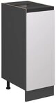 Vicco Apothekerschrank R-Line, Wei&szlig;, 30 cm J-Shape, ohne Arbeitsplatte, zur...