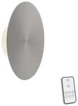 Paul Neuhaus AKKU LED Akkuleuchte, 25cm, Timerfunktion, USB, dimmbar, silber/grau