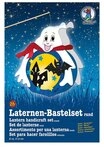 Ursus 18700026 - Laternen Bastelset, Gespenst, ca. 21,8 x 21 x 10,3 cm, Durchmesser