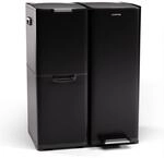 Klarstein Tiyo 3-in-1 M&uuml;lleimer - 60L K&uuml;chen-Abfalleimer mit Pedale &