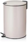 kela Treteimer 12l beige matt, Tretm&uuml;lleimer mit Silent-Close-Deckel,