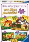 Ravensburger Puzzle Kleine Tierfamilien - 2, 4, 6, 8 Teile Puzzle ab 2