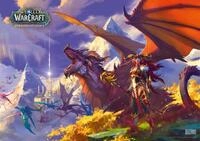 World of Warcraft Gaming Puzzle Dragonflight Alexstrasza (1000 Teile)