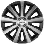 Goodyear Auto Radzierblenden Radkappen Radblenden &bdquo;Memphis Carbon, 4er Set, 40,64