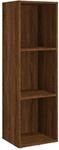 vidaXL B&uuml;cherschrank, TV Schrank mit viel Stauraum, Regal f&uuml;r Wohnzimmer,