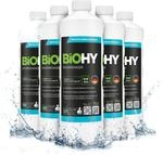 BiOHY Abflussreiniger Rohrreiniger fl&uuml;ssig Haarweg Konzentrat (6 x 1 Liter) |...