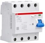 ABB F204 B-25/0.3 FI-Schutzschalter Typ B &ndash; RCD 4-polig, 25 A, 300 mA, 10 kA, 4TE,