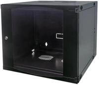 Intellinet 19" Wandverteiler 12HE 59,3x54x45 Schwenkrahmen Flatpack schwarz...