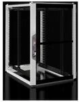 Rittal 5304.116 Regal 24U Freistehendes Regal Schwarz Grau