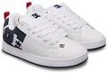 DC Shoes Herren Court Graffik Sneaker, White Navy Red, 44.5 EU
