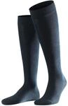 FALKE Herren Kniestr&uuml;mpfe Family, Baumwolle, 1 Paar, Blau (Dark Navy 6370), 47-50