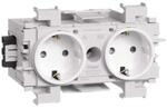 Tehalit Steckdose 2-fach GS2001 vws
