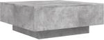 vidaXL Couchtisch Betongrau 80x80x31 cm Holzwerkstoff