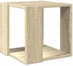 vidaXL Couchtisch Sonoma-Eiche 32x32x30 cm Holzwerkstoff