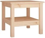vidaXL Couchtisch 45 x 45 x 40 cm Massivholz Kiefer