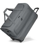 REDOLZ 2-Rollen gro&szlig;e Trolley-Reisetasche | Volumen erweiterbar von 98 auf 119 Liter