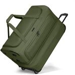 REDOLZ 2-Rollen gro&szlig;e Trolley-Reisetasche | Volumen erweiterbar von 98 auf 119 Liter